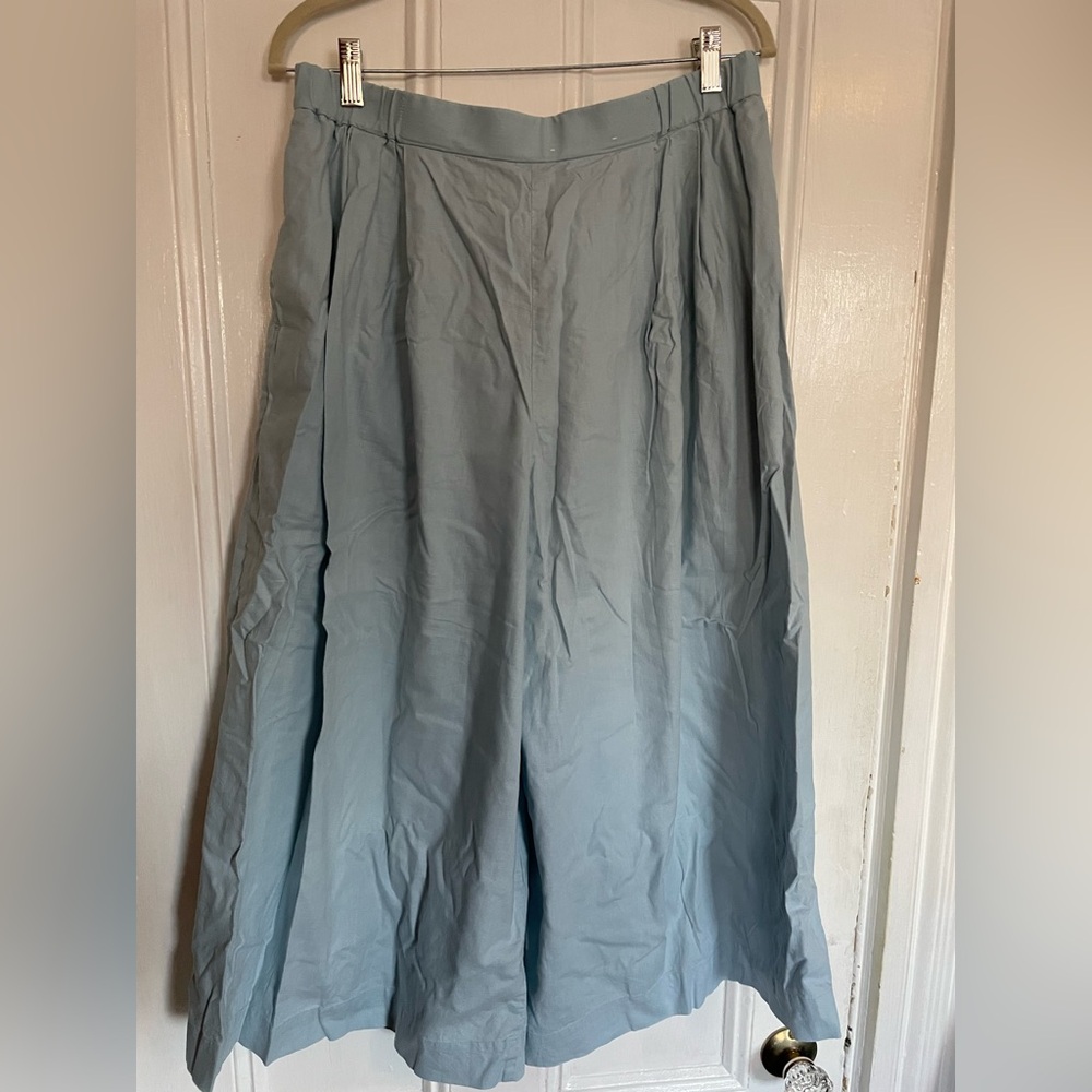 Uniqlo Marimekko wide leg trousers size Large
